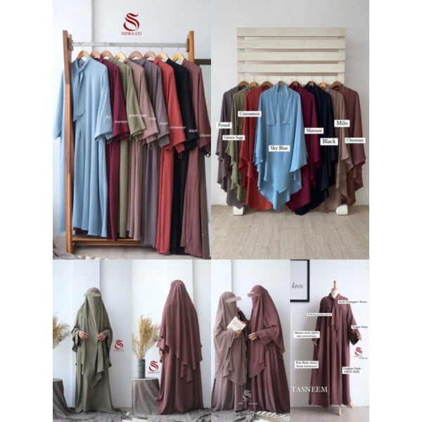 Gamis Khimar FK Tasneem by Sidra