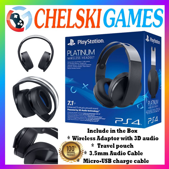 ps4 platinum headset 3d audio games