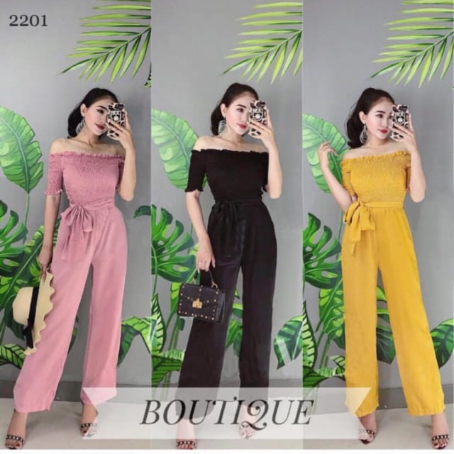 Belanja Online Jumpsuit Overall Pakaian Wanita Shopee Indonesia