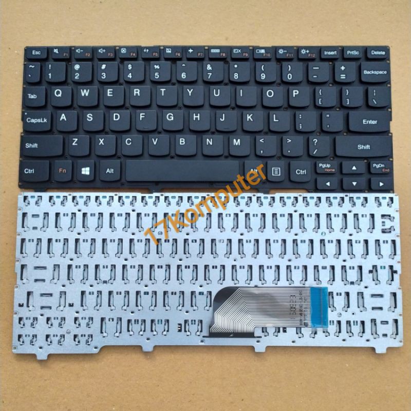 Keyboard Lenovo Ideapad 100S 100S-11iBY 100s 100s-11iby 100-11iby Hitam
