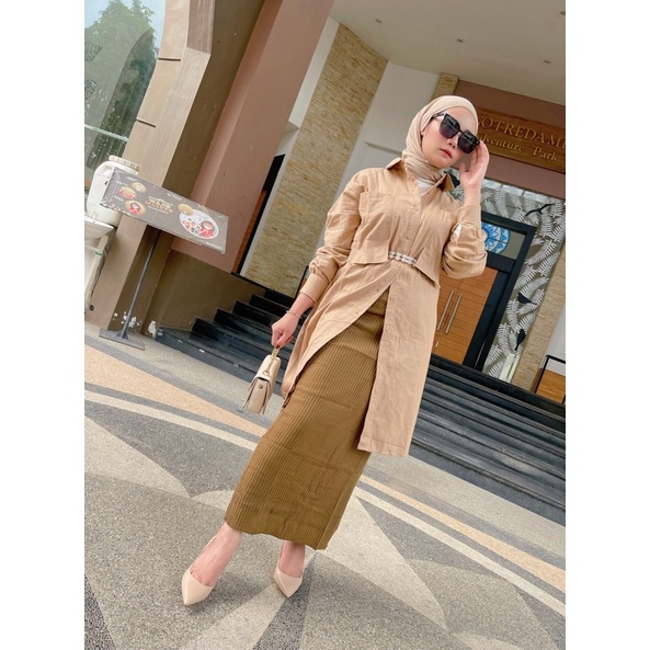 zayin Span knit-Bronze