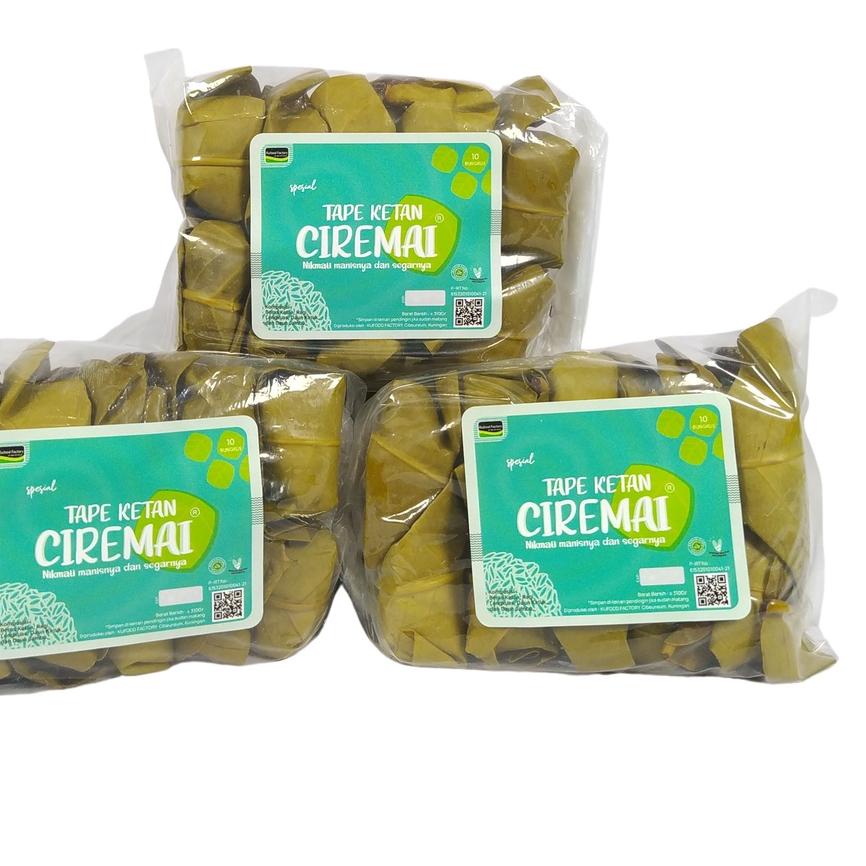 

❤[PROMO ⚡ALE!!!]❤/Ciremai Tape Ketan Hijau Daun Jambu - 10 BungkusCiremai Tape Ketan Hijau Daun Jambu - 10 Bungkus/termurah se indonesia