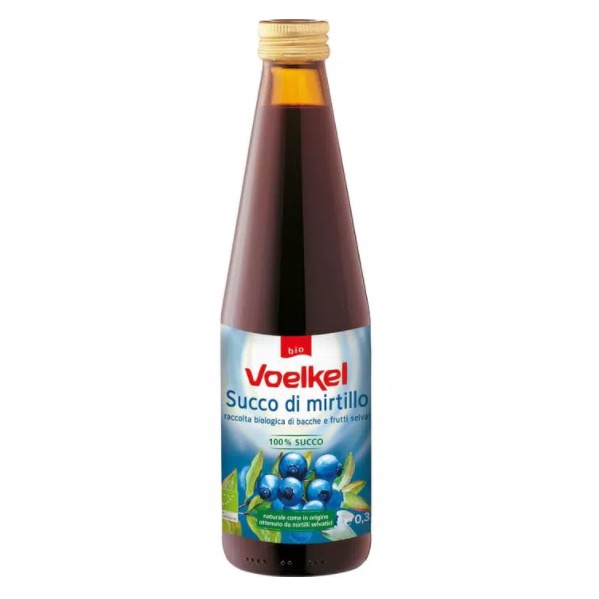 

Voelkel Pure Organic Blueberry Juice 330ml Jus Blueberry Organik Vegan