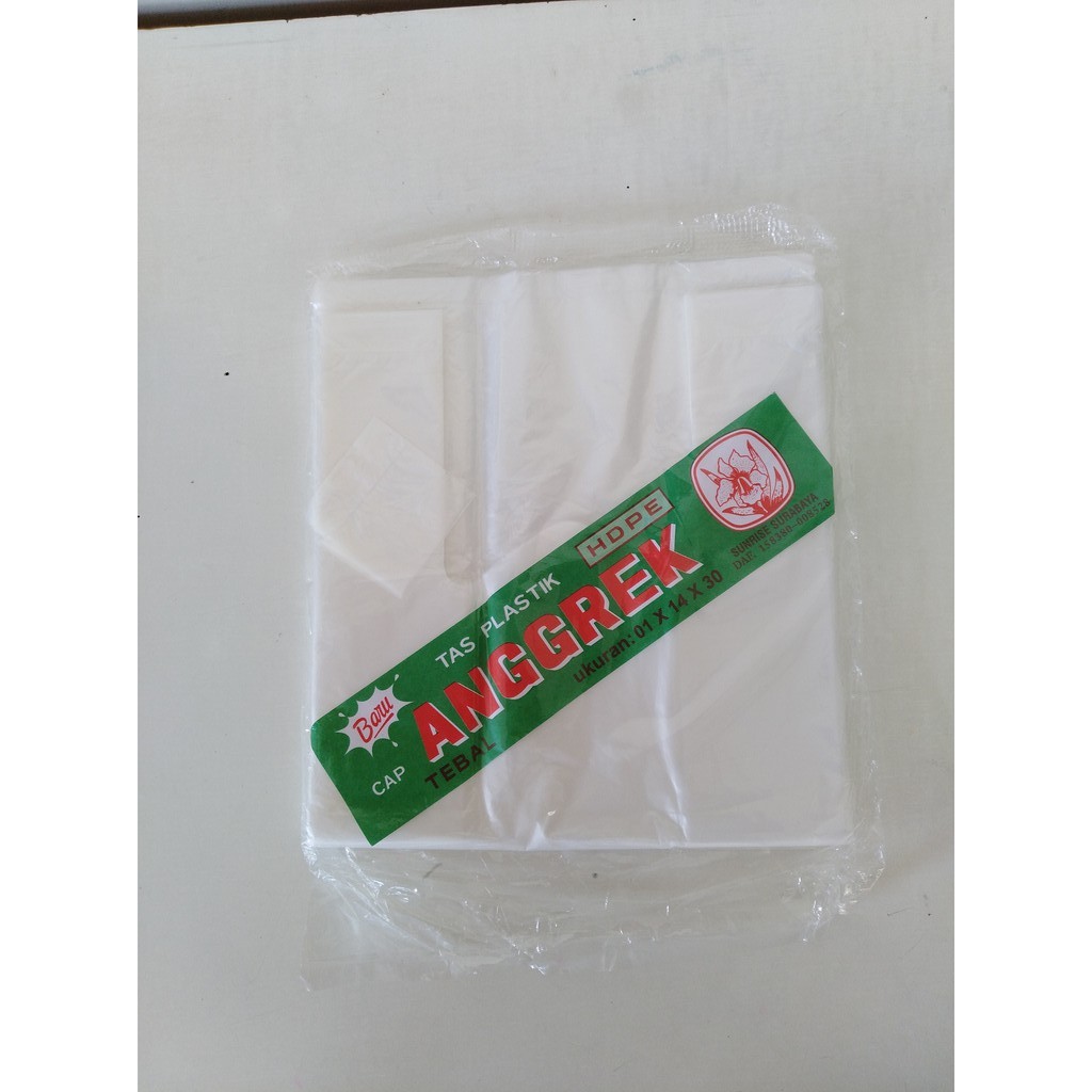 

Tas Plastik Putih Bening Kecil Ukuran 14