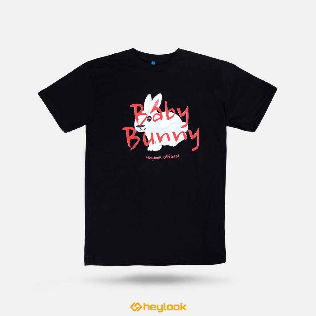 HEYLOOK Project  - Bunny | T-Shirt Pria Wanita | Kaos Pria Wanita