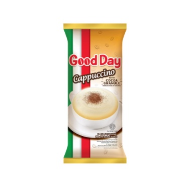 

Good Day Kopi Instant Cappuccino With Coklat Granul 10X25g