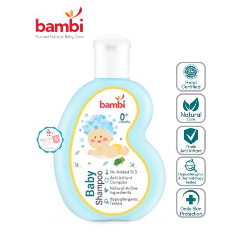 Bambi Baby Shampoo 100ml | Shampo Bayi