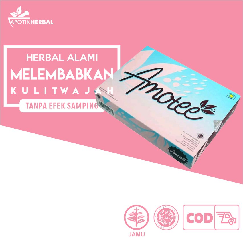 AMOTEE SUPLEMEN KECANTIKAN MELEMBABKAN KULIT WAJAH ASLI NASA NATURAL NUSANTARA