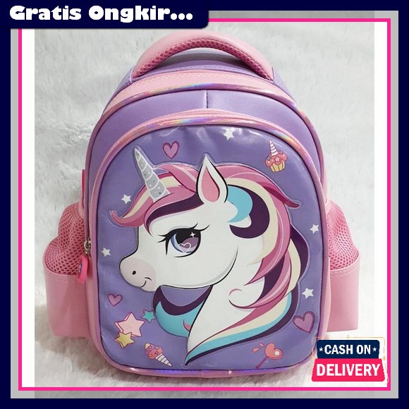 Premium Tas Sekolah Anak Import/Tas Ransel Anak Sekolah Wanita Impor Original Backpack Fashion Korea