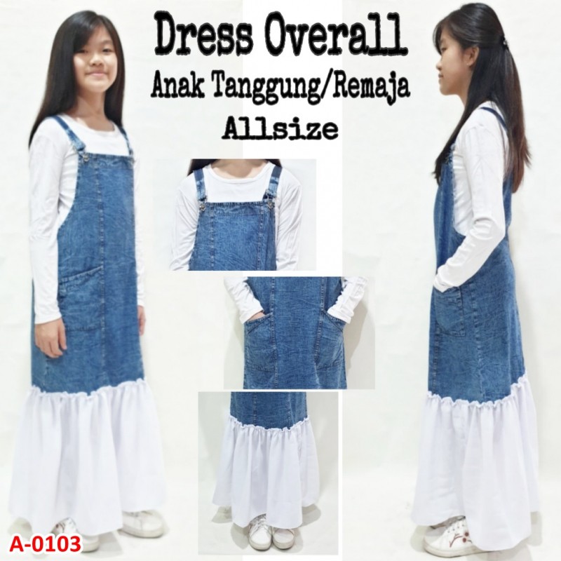  Jeans  Anak Remaja  Perempuan Baju  Kodok Cewek Model Rok 