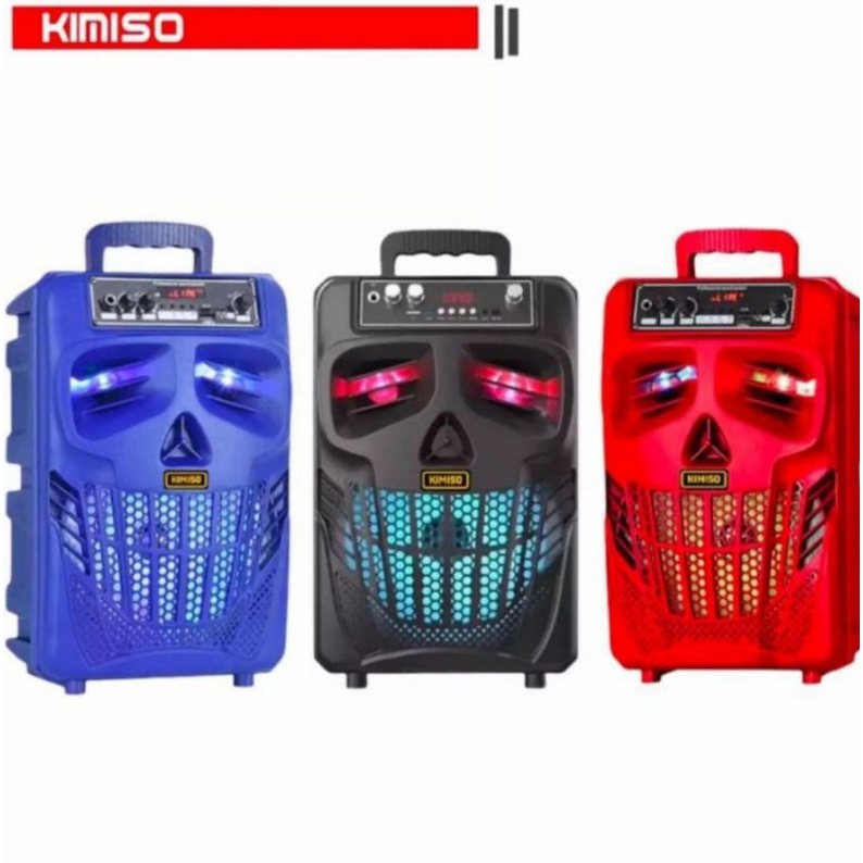 GM] Speaker Bluetooth Karaoke Plus Mic 8.5inch QS -7801 / Salon Aktif Bluetooth Radio FM MP3