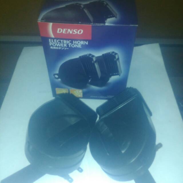 Klakson keong Denso mobil/ motor waterproof, suara nge bass