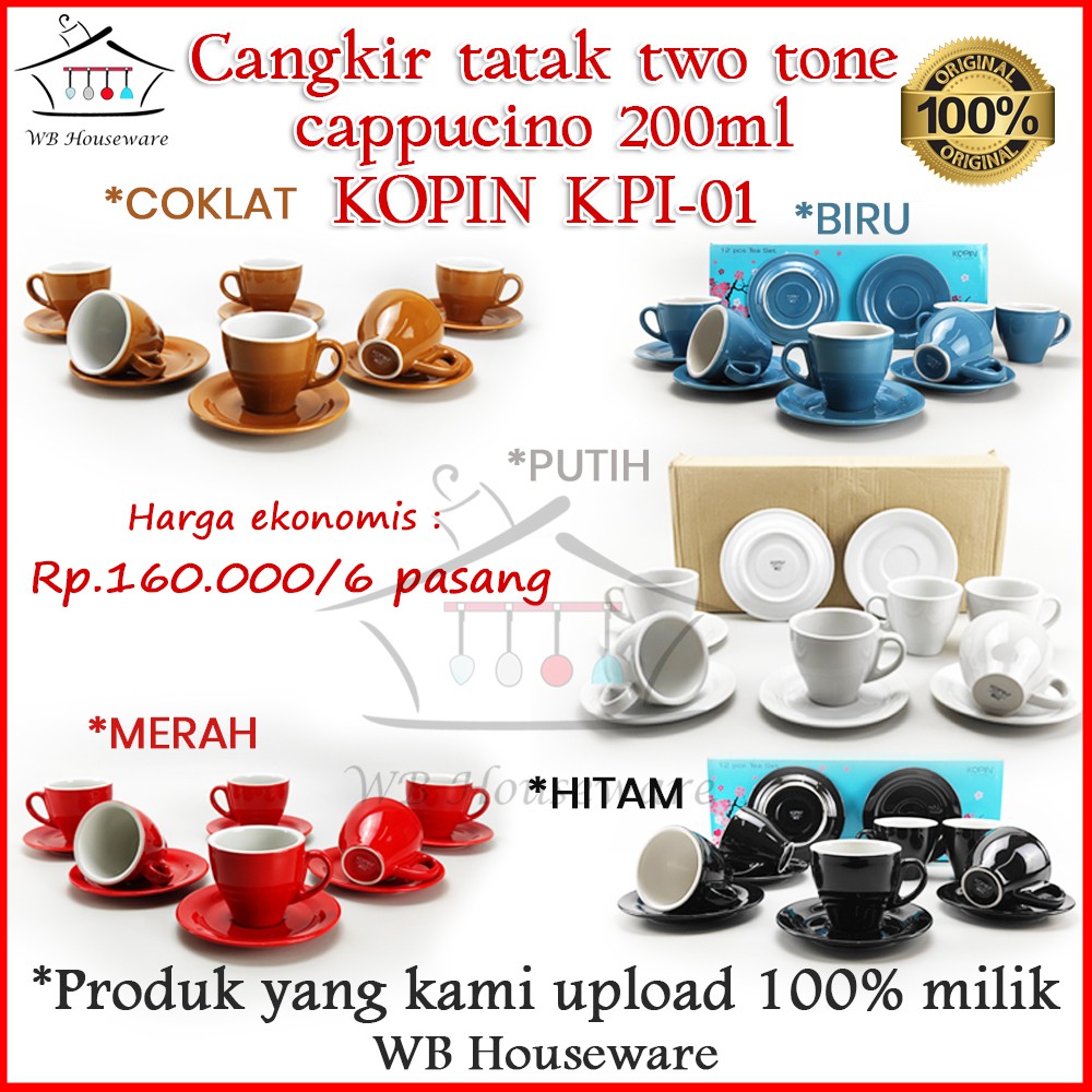 cangkir kopi susu latte art 200ml I cappucino cup I coffee cup
