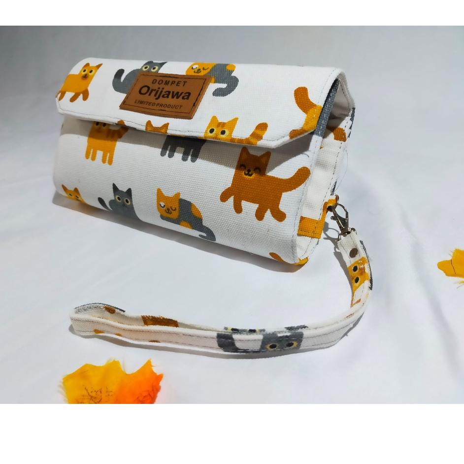 Oke Price.. Dompet Pintar Multifungsi Disiplin Pengatur Keuangan Belanja Bahan Kanvas ORIJAWA Origin