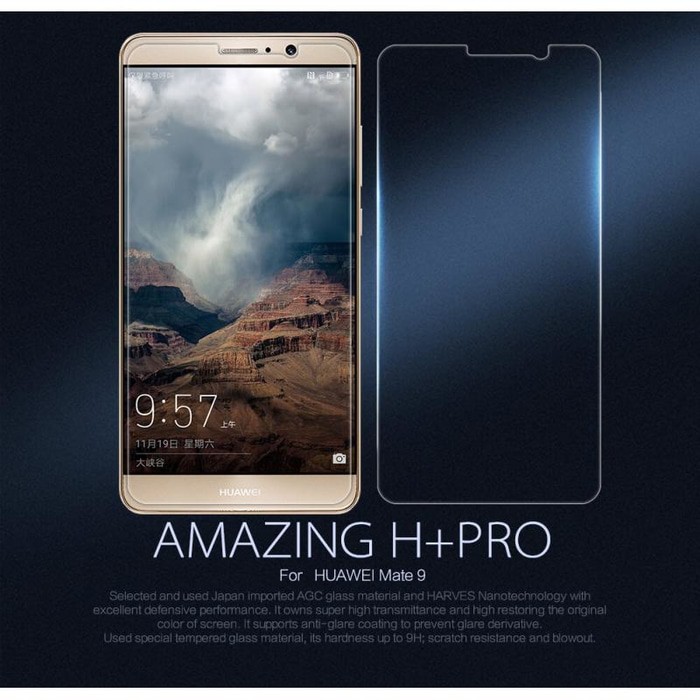 HUAWEI Mate 9 Tempered Glass NILLKIN AMAZING H+ Pro Anti Gores Kaca