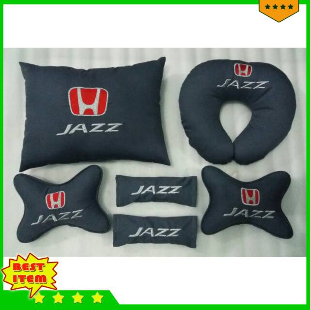 Bantal mobil Honda jazz aksesoris interior mobil honda jazz