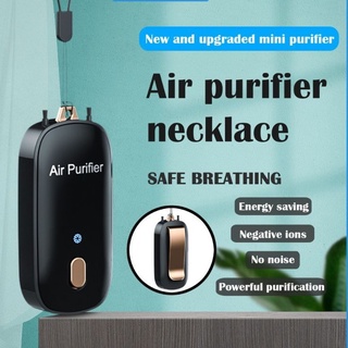 Kalung / klip pembersih udara ion negatif Kalung Air Purifier Necklace Portable Anti Virus clip on personal ionizer