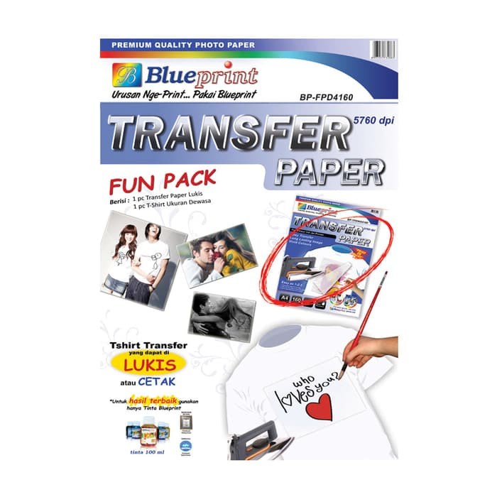 

Blueprint BP-FPD4160 - Transfer Paper Dewasa Fun Pack D