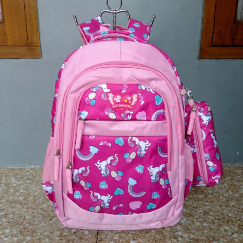 Tas ransel anak perempuan silver girl by Alto