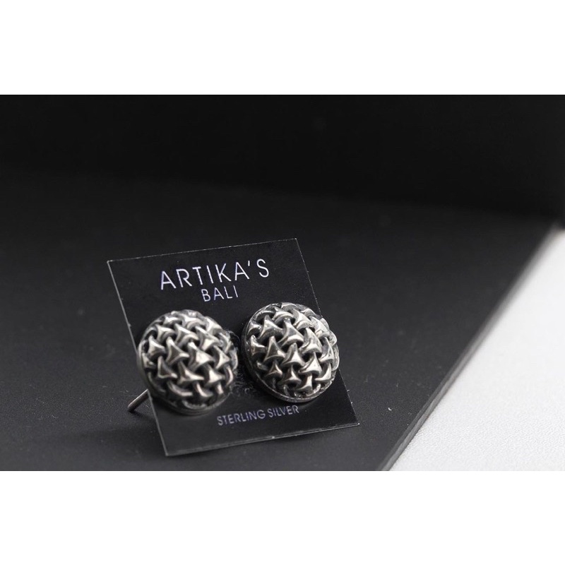 ANTING WIKA GIWANG BALI GIWANG PERAK ASLI 925 HANDMADE