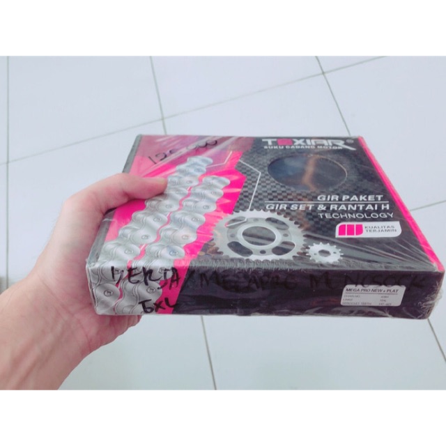 Gear set Verza, Megapro Monoshock