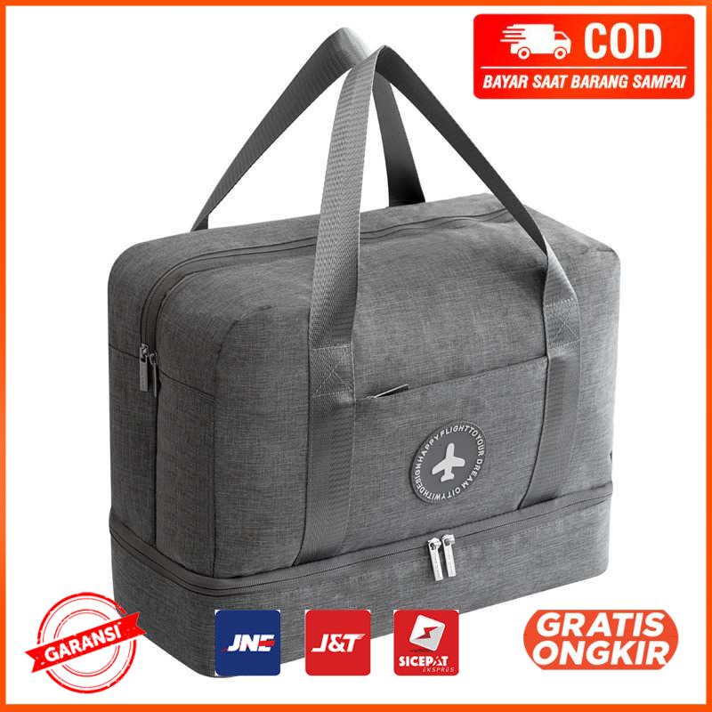 Tas Duffel Jinjing Wanita Travel Handbag Bag B0127