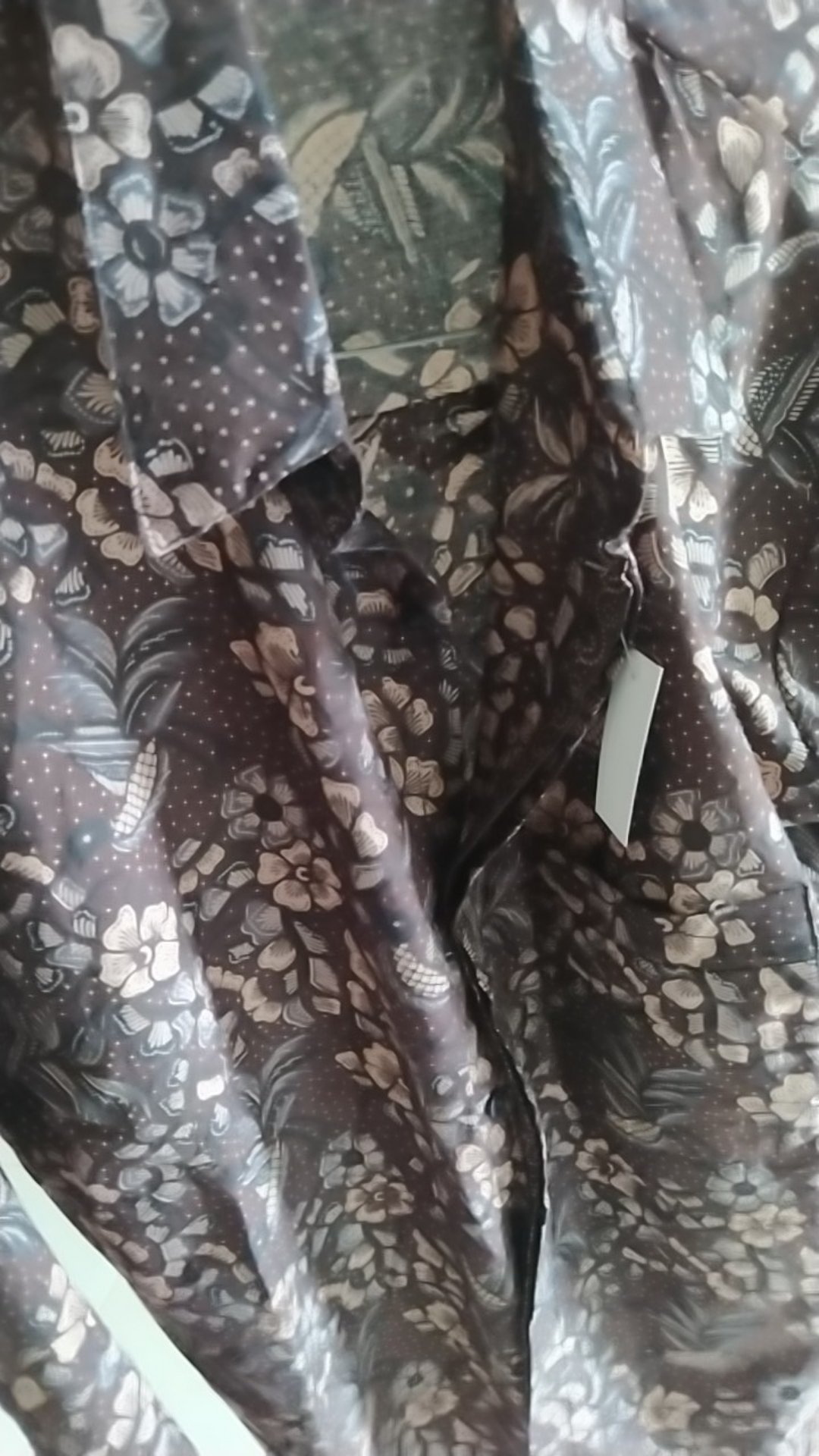 Batik Slimfit Pria Lengan Panjang Baju Batik Pria Modern