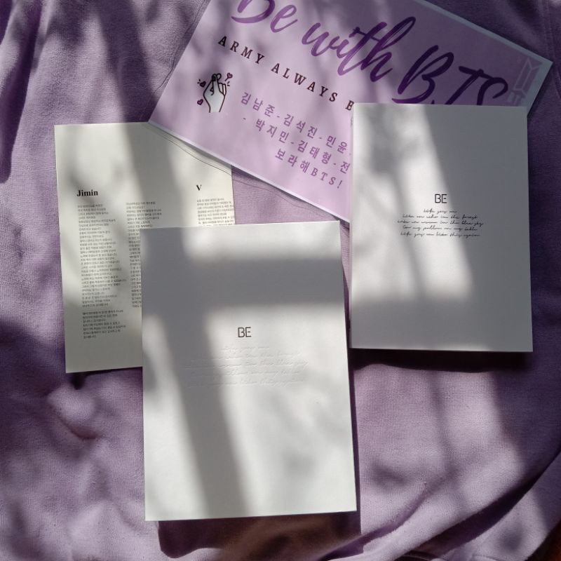 BTS BE deluxe edition album fullset (-gift weverse)