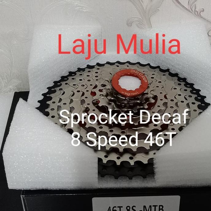 Terbaru Sprocket Decaf 8 Speed 46T