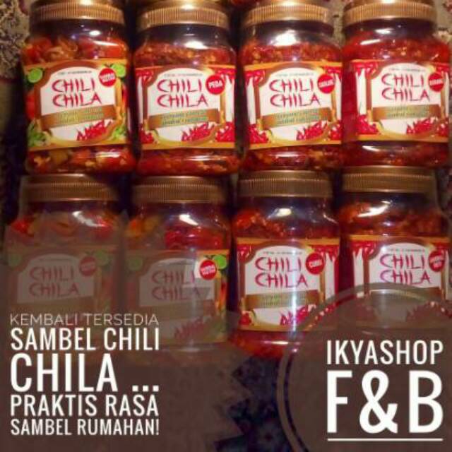 

Sambel Chili Chila 15 Varian Rasa