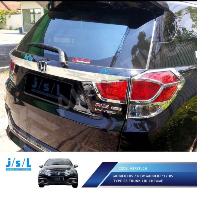 Trunk Lid New Mobilio 2017 List Bagasi Belakang Chrome
