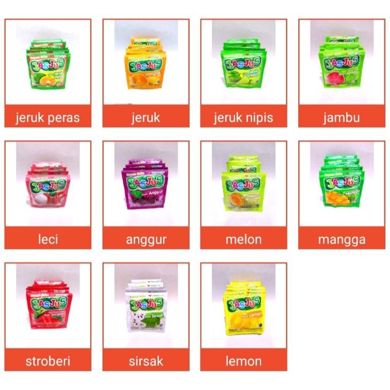 Jasjus Minuman Serbuk Instan 1renceng 10sachet