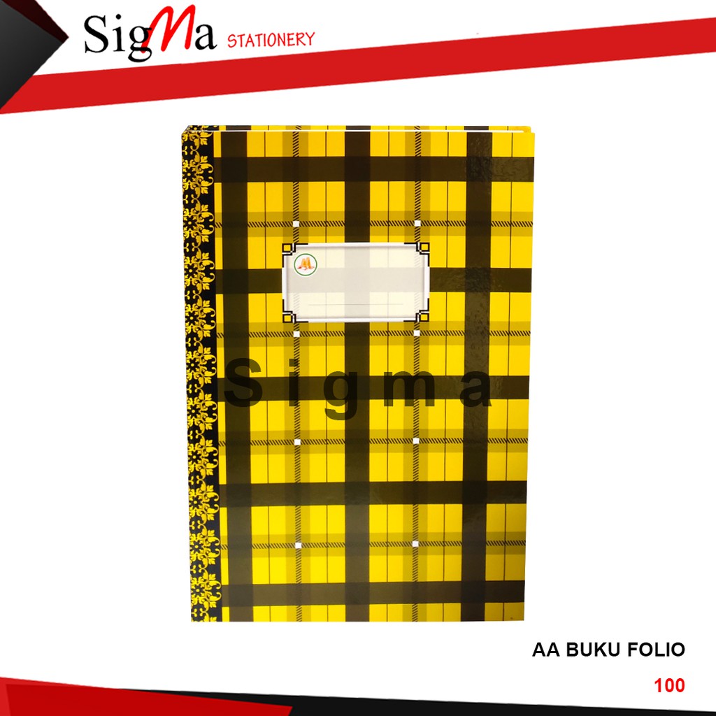 

Buku Folio AA Hardcover