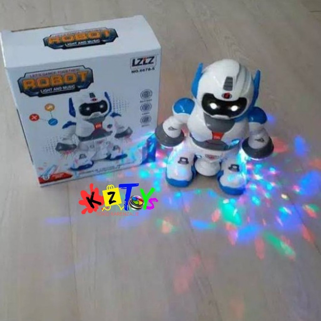 MAINAN ROBOT DANCING MUSIC LIGHTING COOL 20555-5
