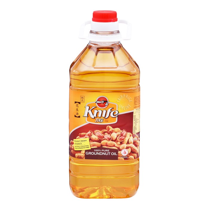 

⭐ COD ⭐ Knife Brand Cooking Oil - Groundnut 3L