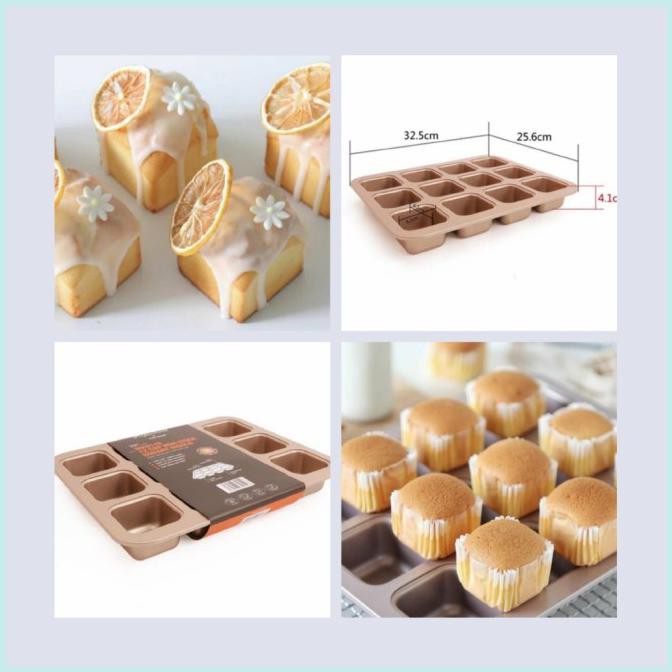 

Loyang Muffin Square Cup Cake Baking Pan Chef Made Ready Stok