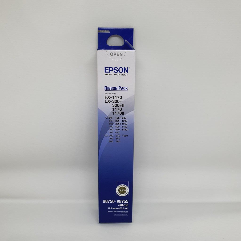 

Ribbon Pack Pita Refill Epson LX-300 LX-1170 LX-310 Asli Original