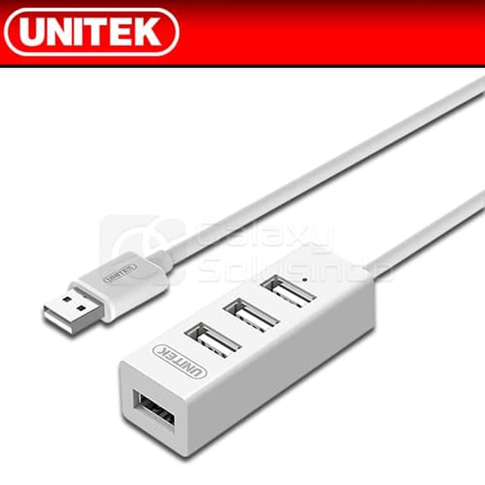 USB Hub UNITEK USB2 0 4 Port Hub Y 2146   Putih