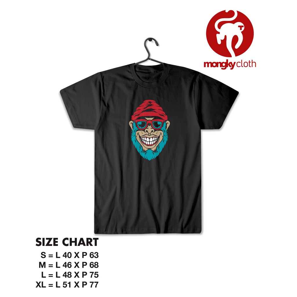 Kaos Distro Keren Funky Monkey