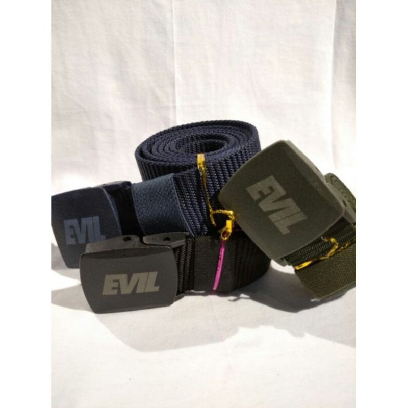 BELT EVIL ARMY "NOTED OLIVE"  HOOPSKAYUTANGI