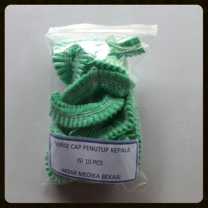 

Nurse Cap Penutup Kepala ( Isi 10 Pcs ) By As