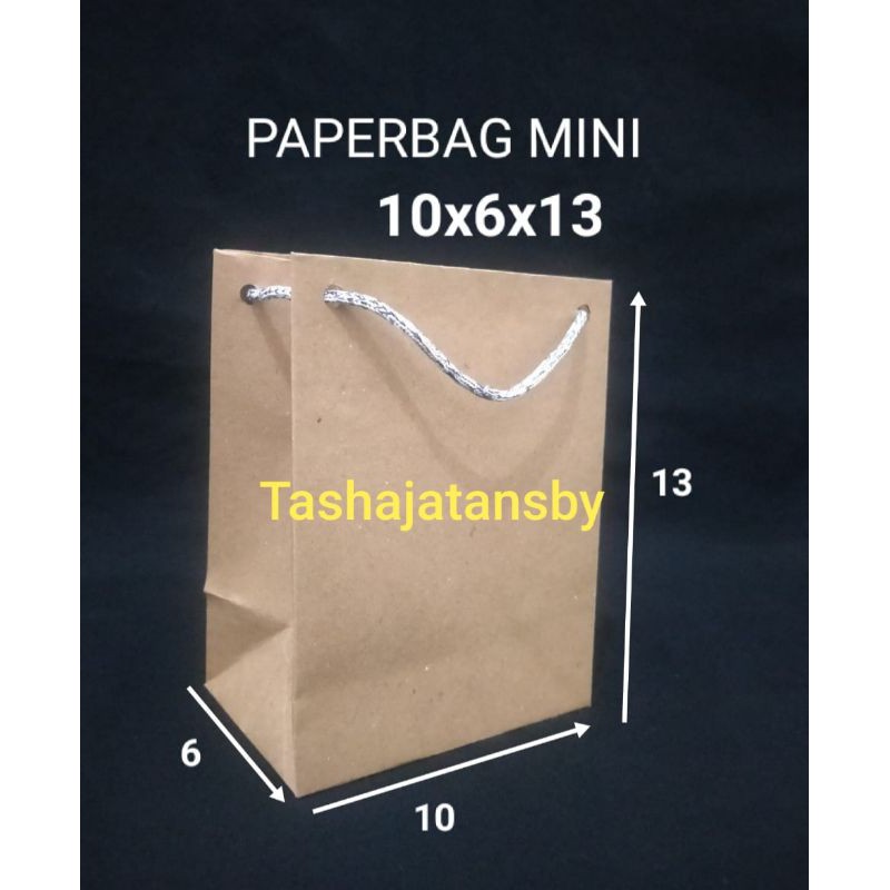 

PAPER BAG MINI 10×6×13