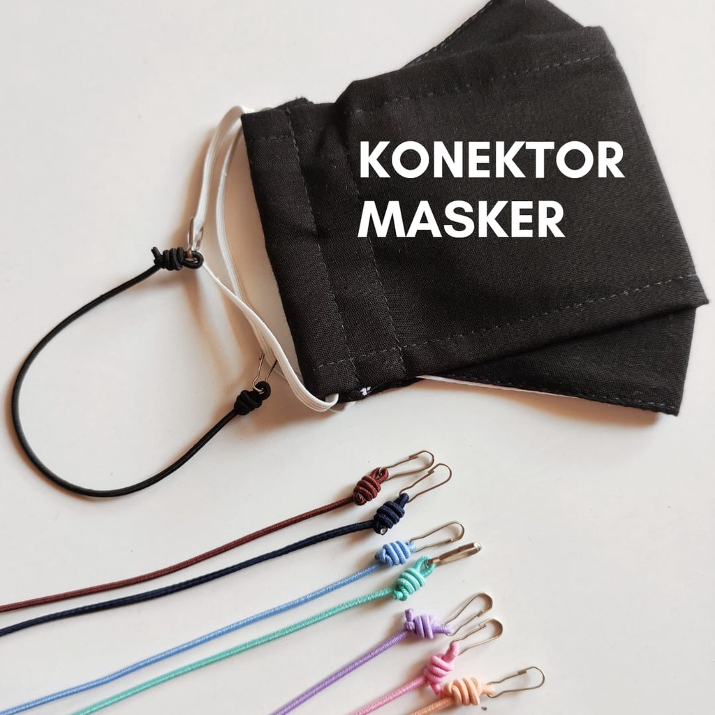 KONEKTOR MASKER JILBAB CONEKTOR HIJAB TALI PENGAIT HEADLOOP