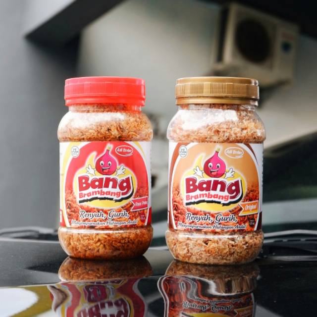 

Bang brambang pedas dan original 125gram