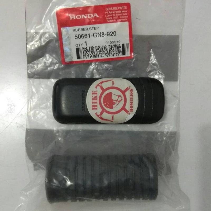 Rubber Karet Barstep Step Depan Grand bulus sabit impressa legenda Supra X 125 lama Batman karisma k