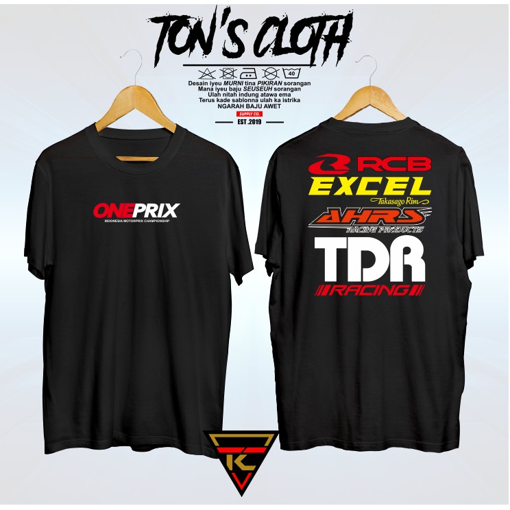 Kaos Baju Oneprix Indonesia Kaos Otomotif Racing / RCB / EXEL / AHRS / TDR RACING - D2Z CLOTHING