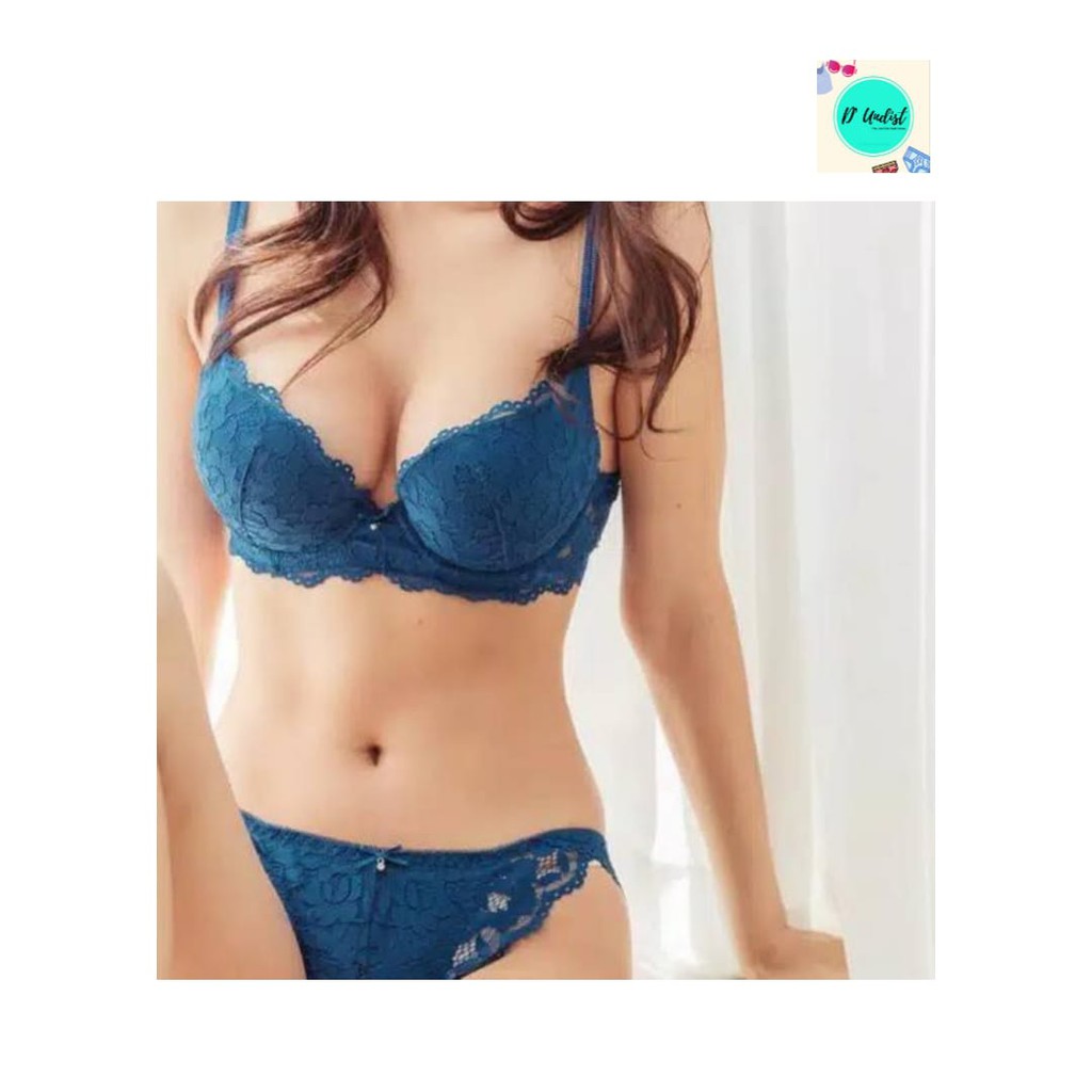 PUSHUP BRA BH SET + CD KISSME AA690, 32A, 34A, 36A, 38A #06