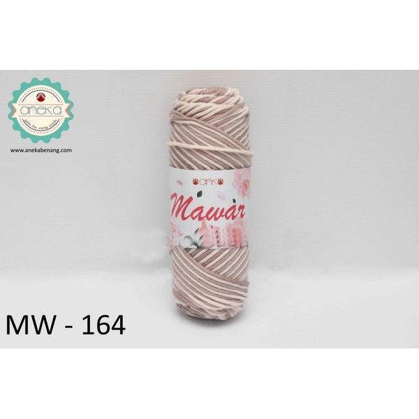 Benang Rajut Mawar / Soft Acrylic Yarn / Milk Cotton Worsted / Katun Susu - 164