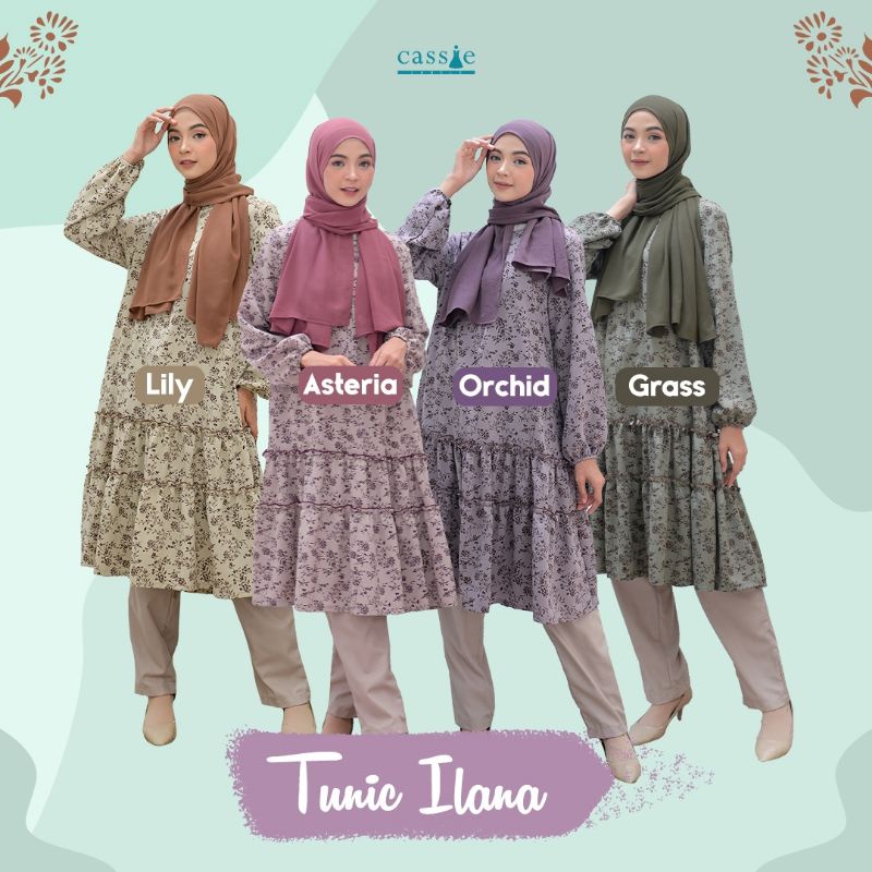 ILANA TUNIC DAN ILANA DRESS BY CASSIE LABEL