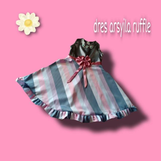 Dress anak Arsyila ruffle